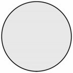 Miroir rond noir minimaliste