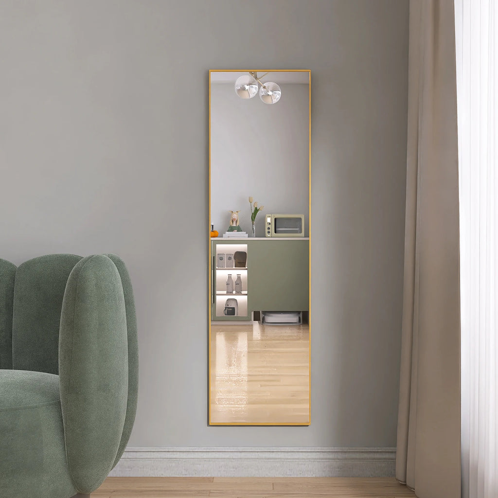 Miroir pleine longueur sur pied ou mural multi-formats