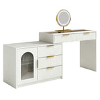 Coiffeuse extensible miroir LED
