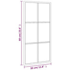 Miroir mural classique cadre fin