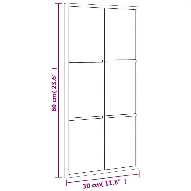 Miroir mural classique cadre fin