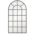 Miroir arche industriel noir HOMCOM