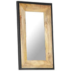 Miroir bois naturel veinage chaleureux
