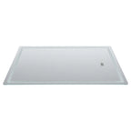 Miroir LED étanche affichage heure et température