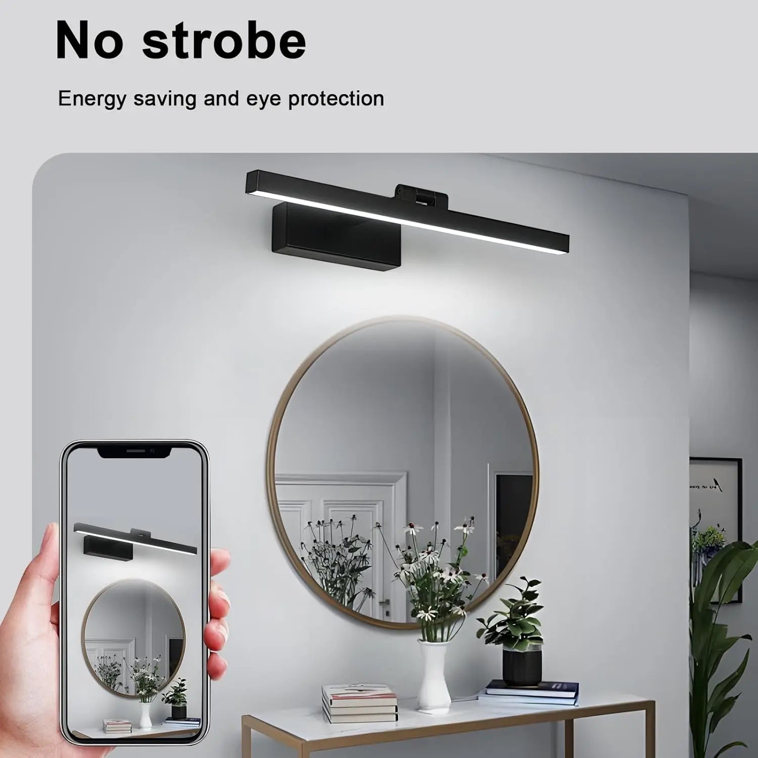 Applique LED pour armoire miroir
