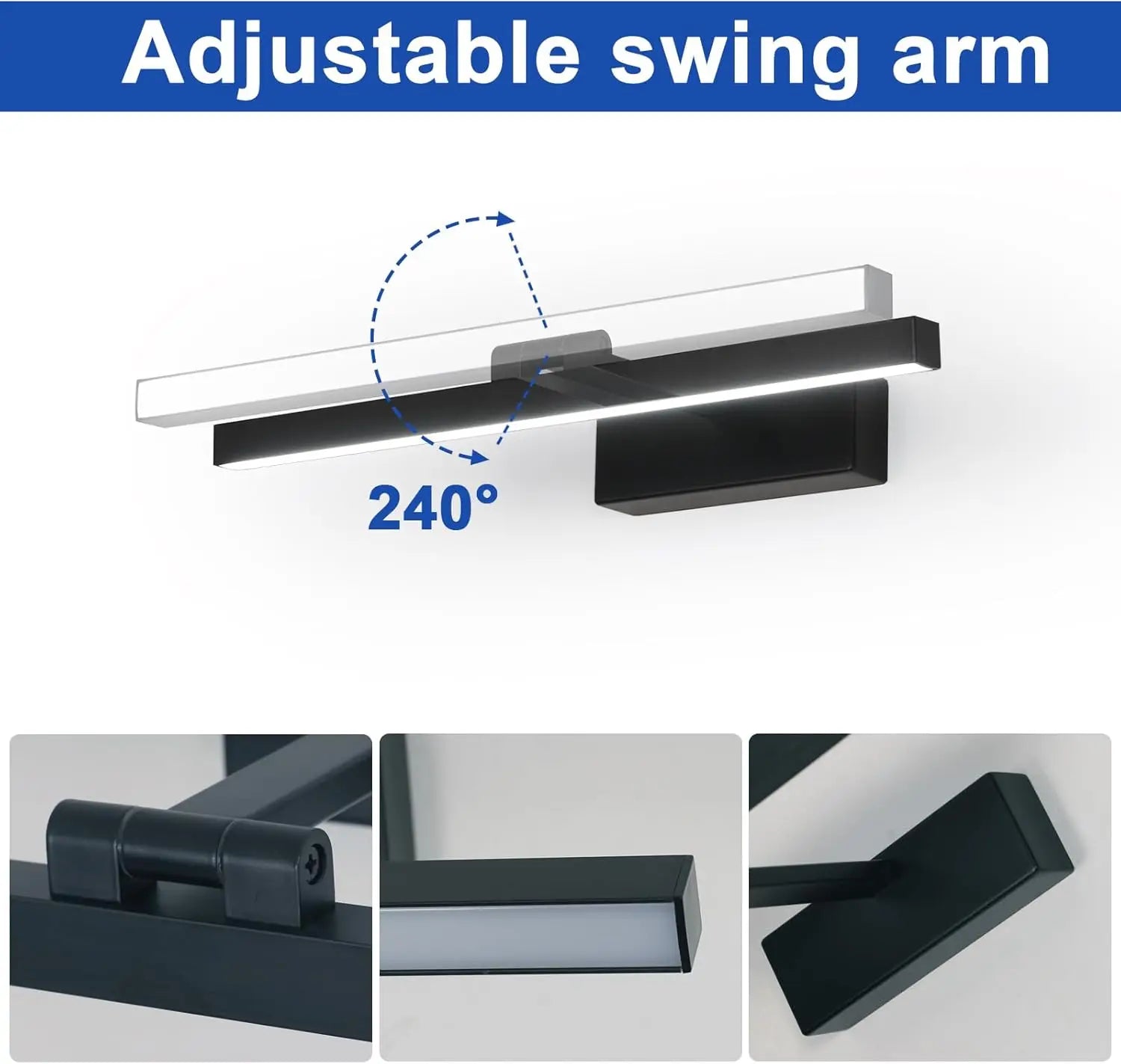 Applique LED pour armoire miroir
