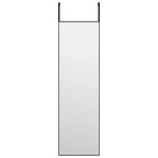 Miroir de porte noir minimaliste