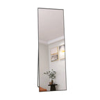 Miroir pleine longueur cadre aluminium noir