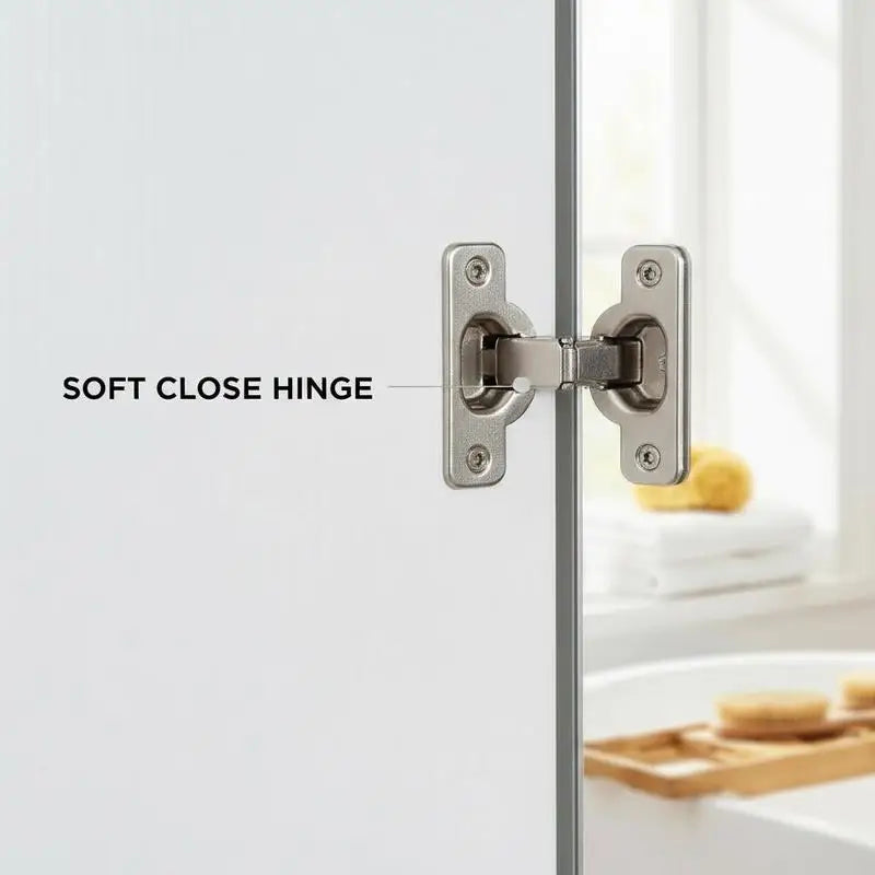 Armoire de toilette 2 niveaux double porte