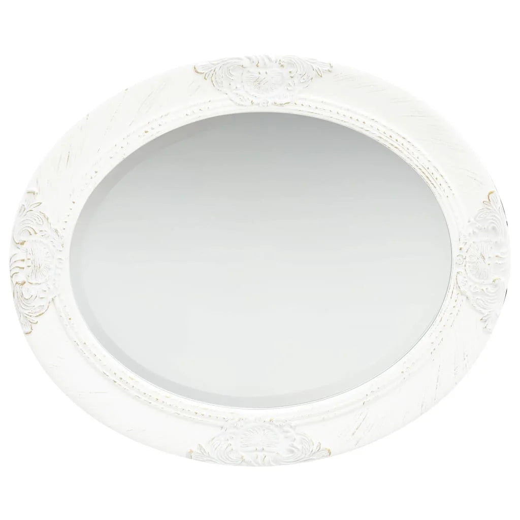 Miroir mural baroque blanc classique
