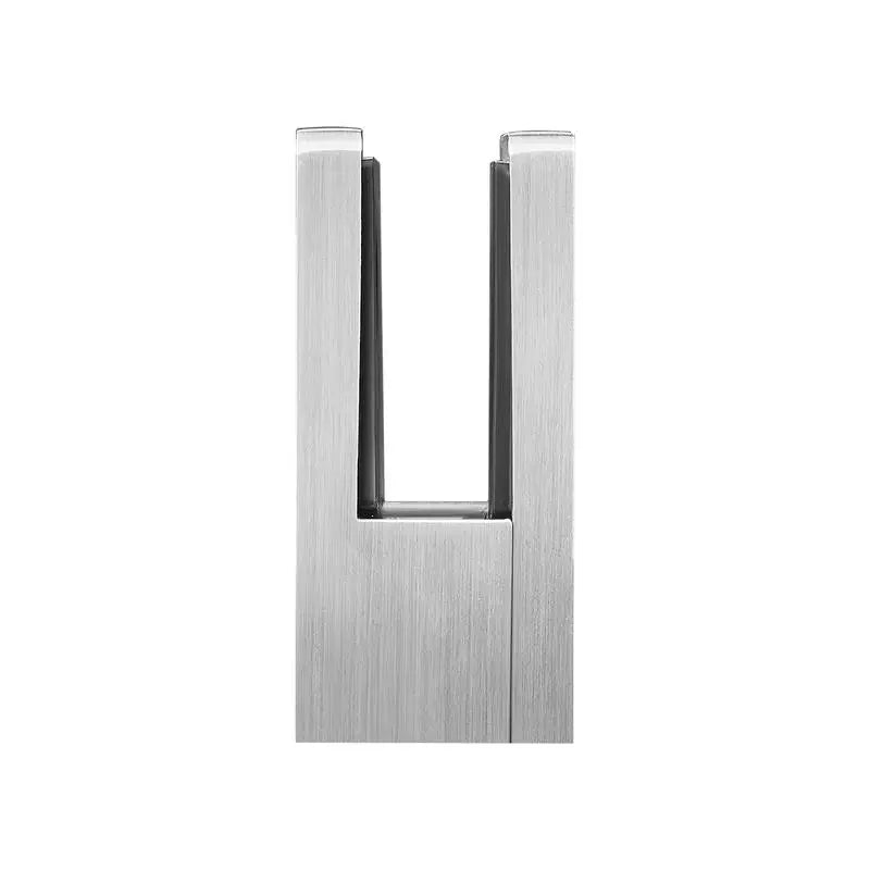 Lot de 4 pinces de fixation argentées