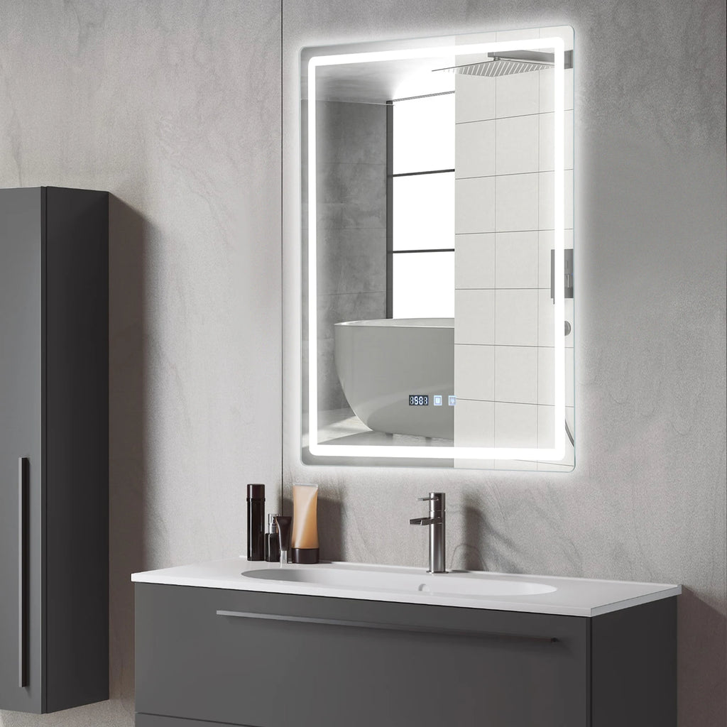 Miroir LED rectangulaire 3 températures
