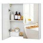 Armoire de toilette 2 niveaux double porte
