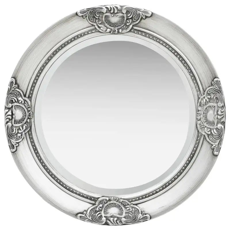Miroir baroque vintage rond biseauté