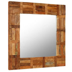 Miroir mural bois recyclé vintage