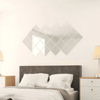 Lot de 24 carreaux miroir mosaïque