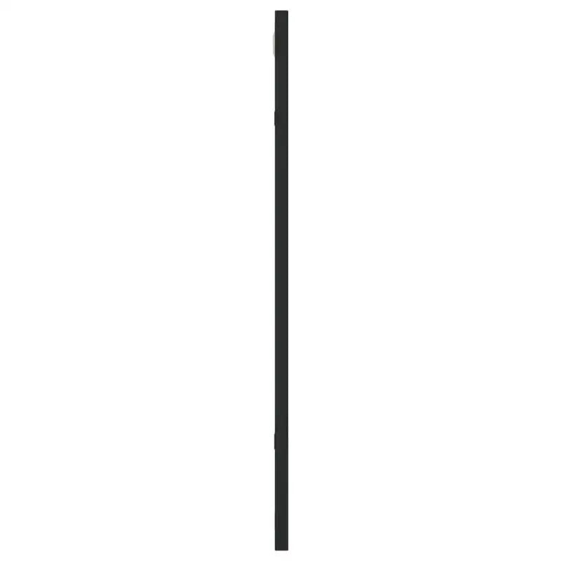 Miroir rectangulaire noir fer vintage