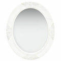 Miroir mural baroque blanc 50x60