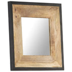 Miroir bois naturel veinage artisanal