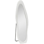 Miroir pleine longueur ondulé velours