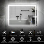 Miroir LED connecté Bluetooth