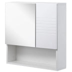 Armoire de toilette compacte blanche