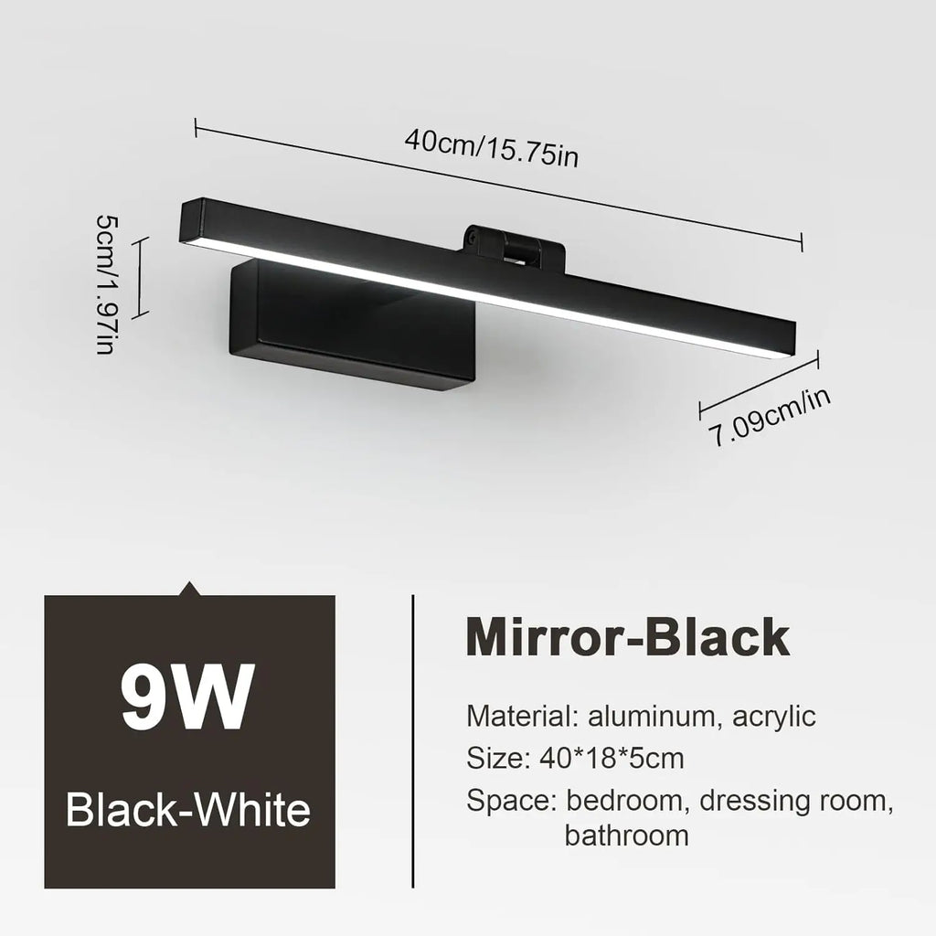 Applique LED pour armoire miroir