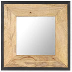 Miroir bois naturel veinage artisanal