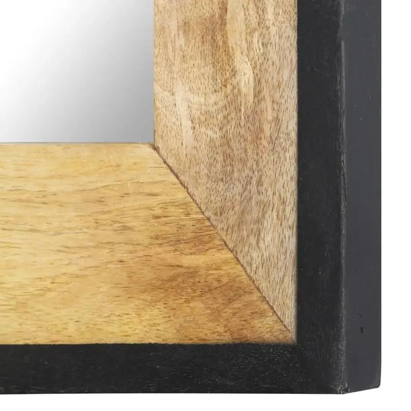 Miroir bois naturel veinage chaleureux