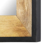 Miroir bois naturel veinage chaleureux