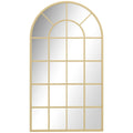 Miroir décoratif doré grand format