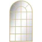 Miroir décoratif doré grand format