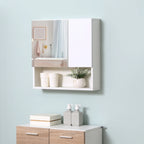 Armoire de toilette compacte blanche