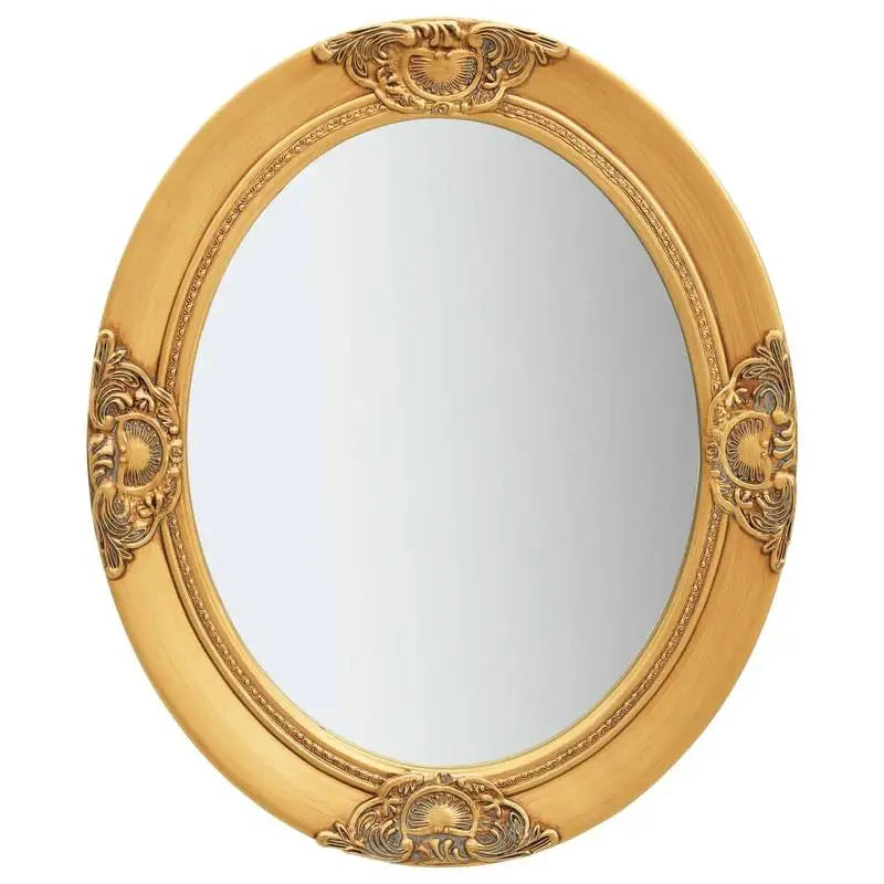 Miroir baroque vintage rond biseauté