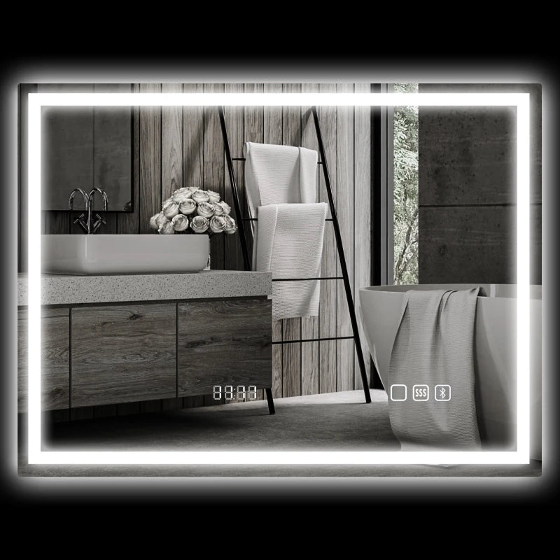 Miroir LED connecté Bluetooth