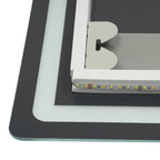 Miroir LED rectangulaire 3 températures