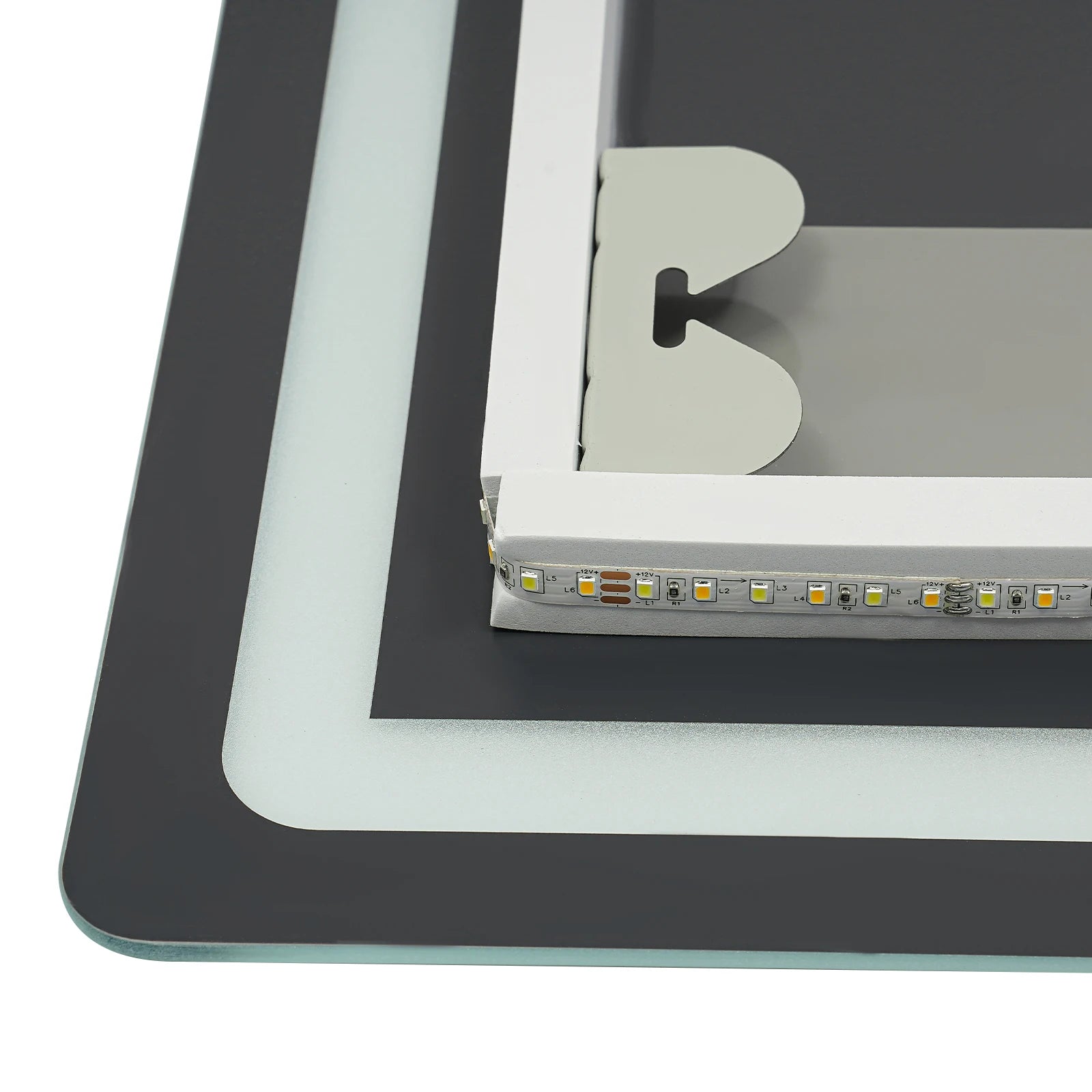 Miroir LED rectangulaire 3 températures