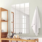 Lot de 24 carreaux miroir mosaïque