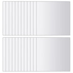 Lot de 24 carreaux miroir mosaïque