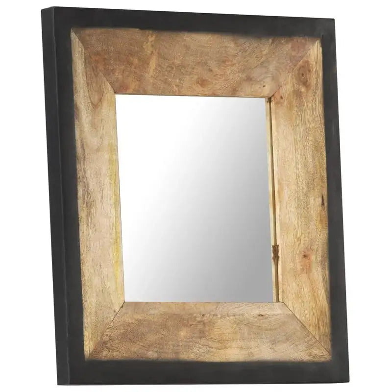 Miroir bois naturel veinage artisanal