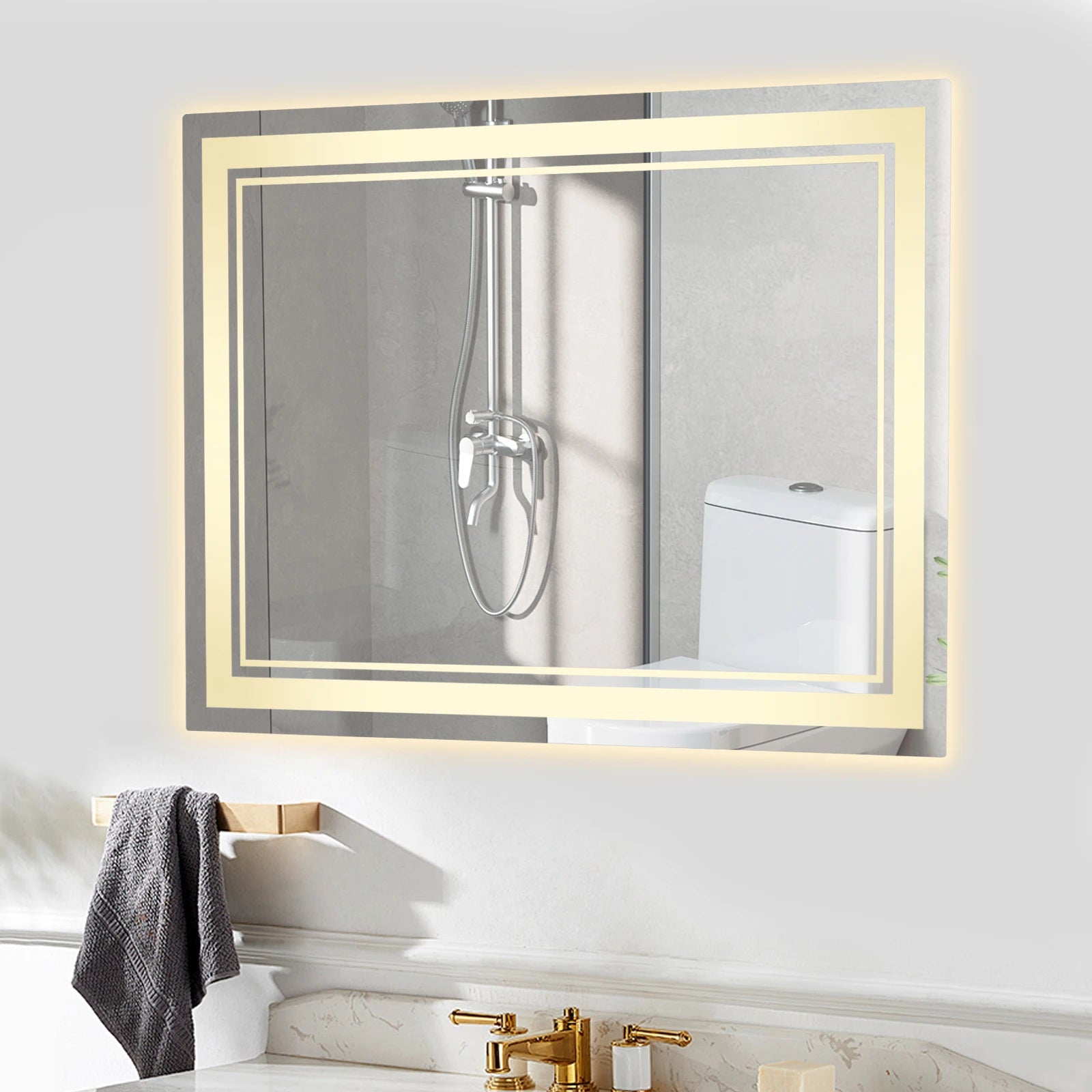 Miroir LED intelligent Bymaocar