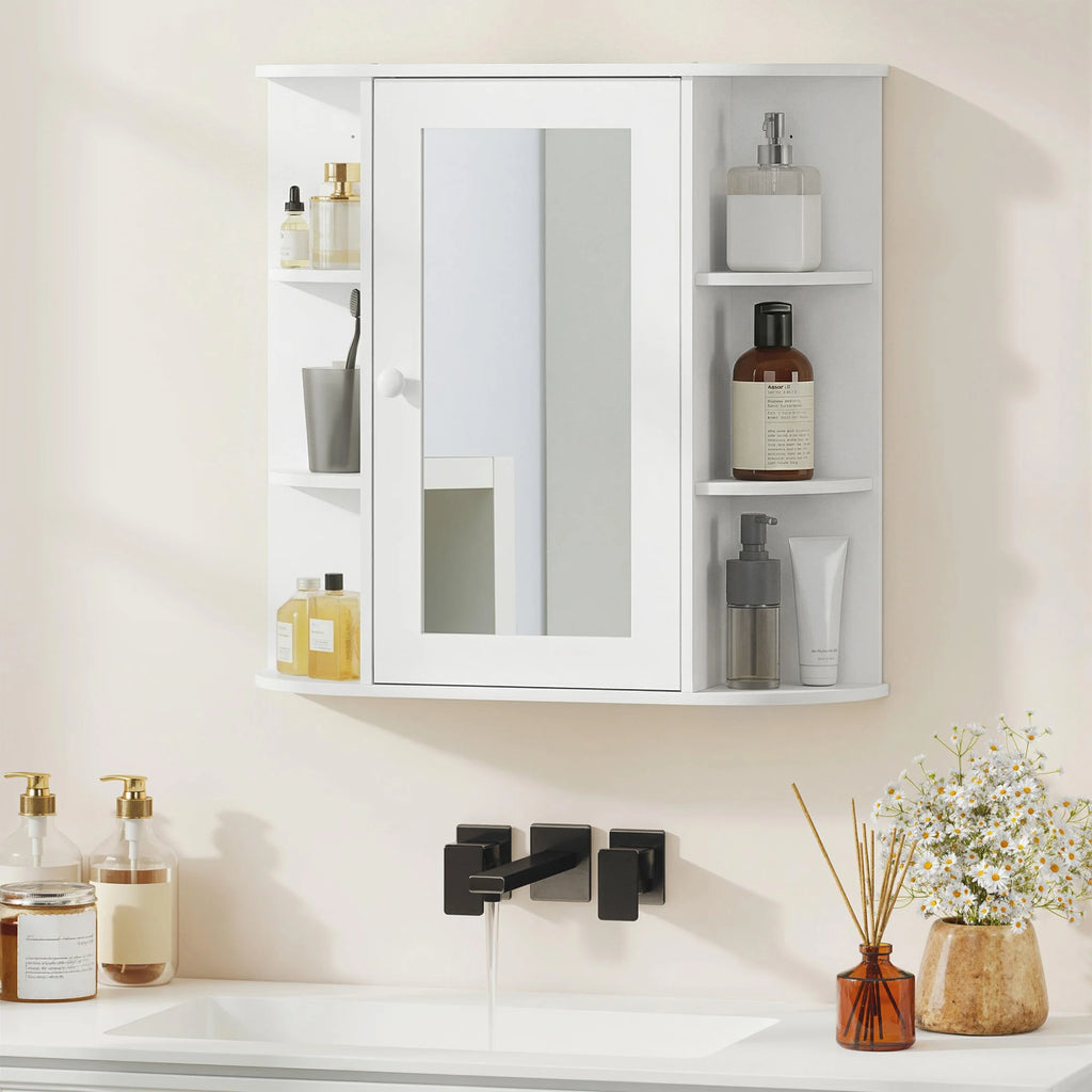Armoire de toilette compacte 1 porte