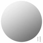 Miroir rond LED chambre et coiffeuse