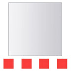 Lot de 24 carreaux miroir mosaïque