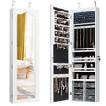Armoire à bijoux suspendue miroir pleine longueur