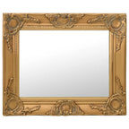 Miroir Baroque Doré Vintage Compact