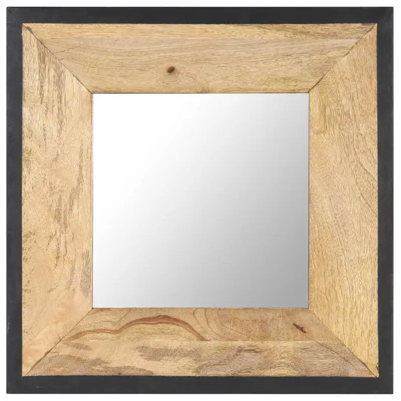 Miroir bois naturel veinage chaleureux