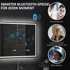 Miroir LED connecté Bluetooth