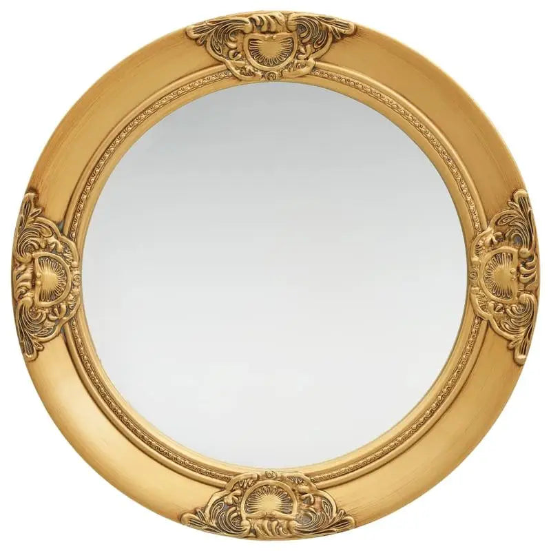Miroir baroque vintage rond biseauté