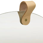 Miroir bois étagère intégrée